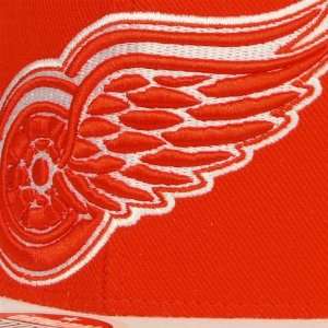  Detroit Red Wings Flat Brim Refresh Snapback Hat (Red 