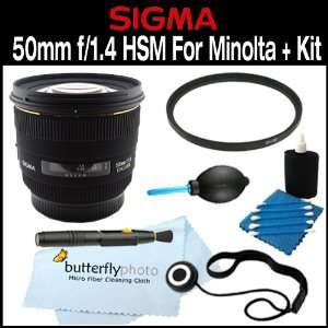  Sigma 50mm f/1.4 EX DG HSM Lens for Minolta A type Digital 