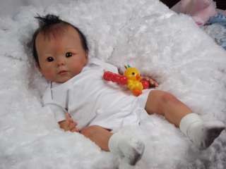 REBORN ORIENTAL BABY GIRL DOLL *TAMI* LINDA MURRAY (Alexandras Babies 