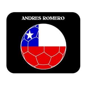 Andres Romero (Chile) Soccer Mouse Pad