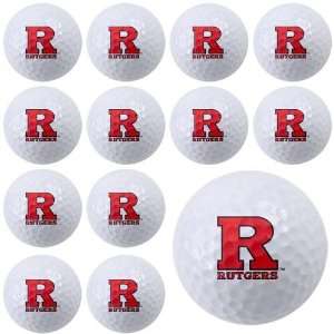  Rutgers Scarlet Knights Dozen Pack Golf Balls Sports 
