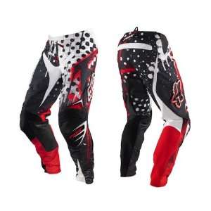  2011 Fox Racing 360 Riot Pants   Black / Red   32: Sports 