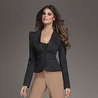 Women’s Peak Shoulder Blazer  Kardashian Kollection Clothing Womens 
