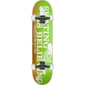  Organika Adelmo Believing Complete Skateboard   8.1 w/Mini 