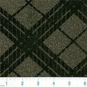  56 Wide Glimmer   Flocked Plaid Fabric By The Yard Arts 