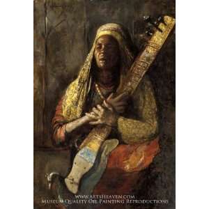 The Oriental Lute Player 