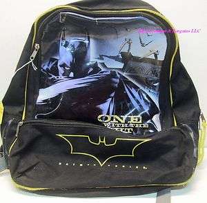 Kids Batman Begins Book Bag School Backpack  