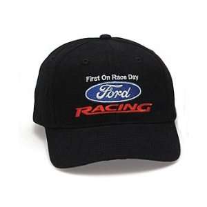  Ford Racing Low Profile Brushed Twill Black Hat B&B Tees 