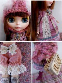 Crafty Girlcollaboration Blythe doll by Eurotrash & Bambina Carabina 