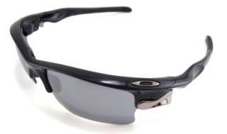 Oakley Sunglasses Fast Jacket XL Polished Black w/Black Irid Iridium 