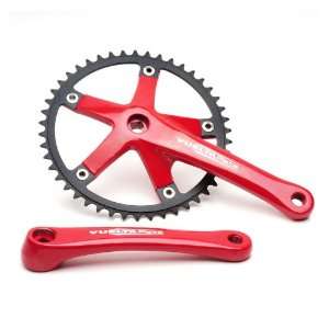  Vuelta Pista Track 3/32 170mm Red, 46T Alloy Sports 
