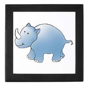  Blue Rhino Art Keepsake Box by  Baby