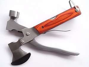 1x Multi Tool Knife Hammer Axe Knife Screwdrive/w pouch  