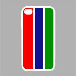    Gambia Flag White Iphone 4   Iphone 4s Case