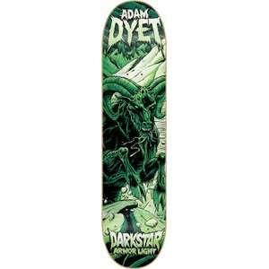  Darkstar Dyet Rabid Animal Skateboard Deck   7.9 Armor 