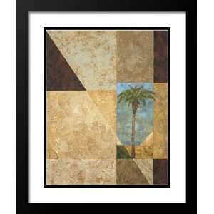  Trevor Copenhaver Framed and Double Matted Art 25x29 Palm 