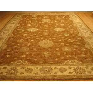    10x13 Hand Knotted Oushak Pakistan Rug   102x1310