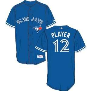   Toronto Blue Jays Authentic Alternate Blue Jersey (2012) Sports