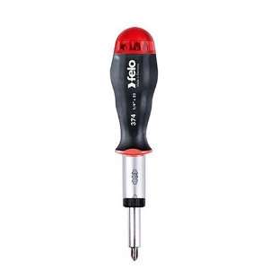   Multi Bit Screwdriver with Reversible Ratchet and 8 bits, 374 Series