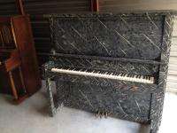 Vintage   1915 Jesse French Upright Piano  