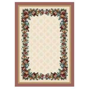   Serenade Opal Light Rose Country 10.9 X 13.2 Area Rug: Home & Kitchen