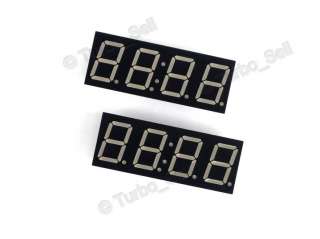 2pcs 0.56 inch 4 Digit 7 Segment LED Clock LED Display  