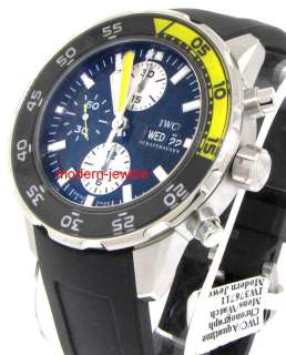 IWC Aquatimer Chronograph Mens Wristwatch IW376702   