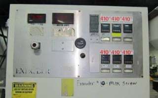 Akron PAK200 Single Screw Extruder, 24:1 L/D Ratio, Air Cooled 
