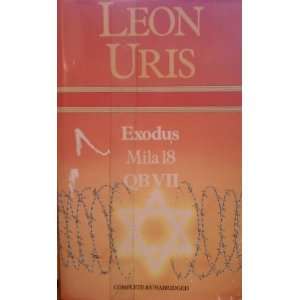  Exodus, Mila 18, QB VII [Hardcover] Leon Uris Books