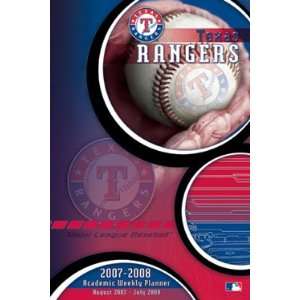  Texas Rangers 2007   2008 5x8 Academic Weekly Assignment 
