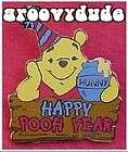 walt disney auctions pin wdw happy winnie pooh new year