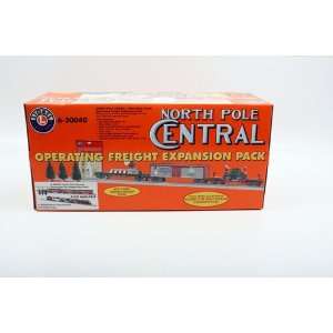   Lionel O Gauge North Pole Central Freight Expansion Pack: Toys & Games
