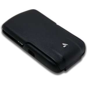  Vaja Black iVolution Top Leather Case for BlackBerry Storm 
