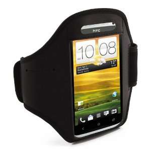  Fitness Pal HTC One X/ V/ S Black Sports Armband   High 