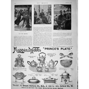  1896 Mappin Webb Advertisement London Ice Skating: Home 