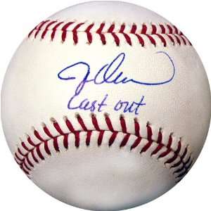 Jesse Orosco Signed MLB Baseball w/Last Out  Sports 