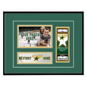  Dallas Stars My First Game Ticket Frame