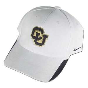 Nike Colorado Buffaloes White Coaches Hat  Sports 