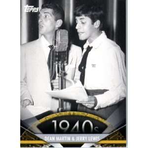  2011 Topps American Pie Card #5 Dean Martin & Jerry Lewis 
