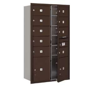 Mailbox   15 Door High Unit (55 Inches)   Double Column   9 MB2 Doors 
