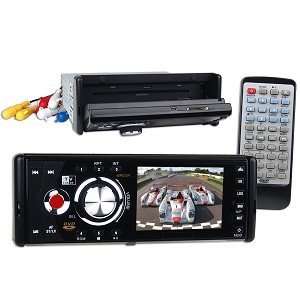  LCD In Dash Detachable Panel Car DVD/VCD/ Player