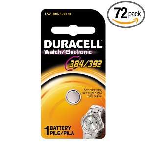  Duracell 384/392 Watch/Electronic Battery, 1.5 Volts (Pack 