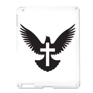   iPad 2 Case White of Dove with Cross for Peace 