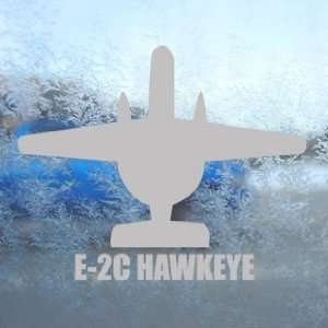  E 2C HAWKEYE Gray Decal Military Soldier Window Gray 