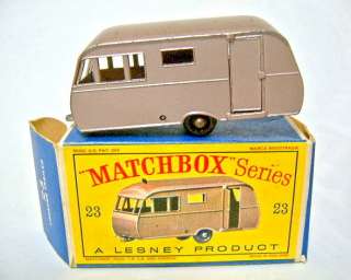 Matchbox RW 23C Bluebird Caravan BLACK rare wheels  
