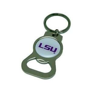   Louisiana State Fightin Tigers   NCAA Bottle Opener Key Ring: Sports