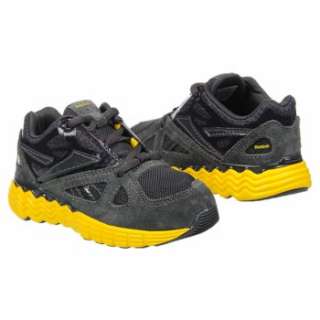 Athletics Reebok Kids Mini Solar Vibe Infant Gravel/Black/Yellow 