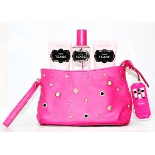   Secret Sexy Little Things Noir Tease 3 Pcs Gift Set with Pink Clutch