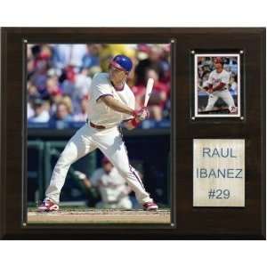  Philadelphia Phillies Raul Ibanez 12x15 Player Plaque 