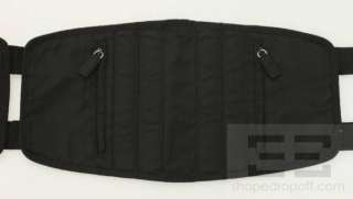 Prada Black Tessuto Nylon Multi Pouch Belt Bag  